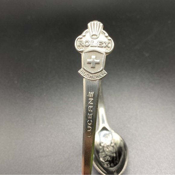 Set Of 2 Rolex Lucerne Bucherer Of Switzerland Collector Spoons - Picture 2 of 5